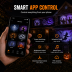 Smart Halloween Skull Projector